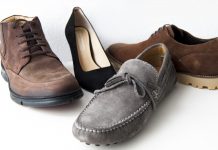 limpar manchas de sapatos de camurça