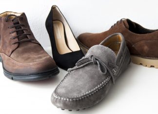 limpar manchas de sapatos de camurça