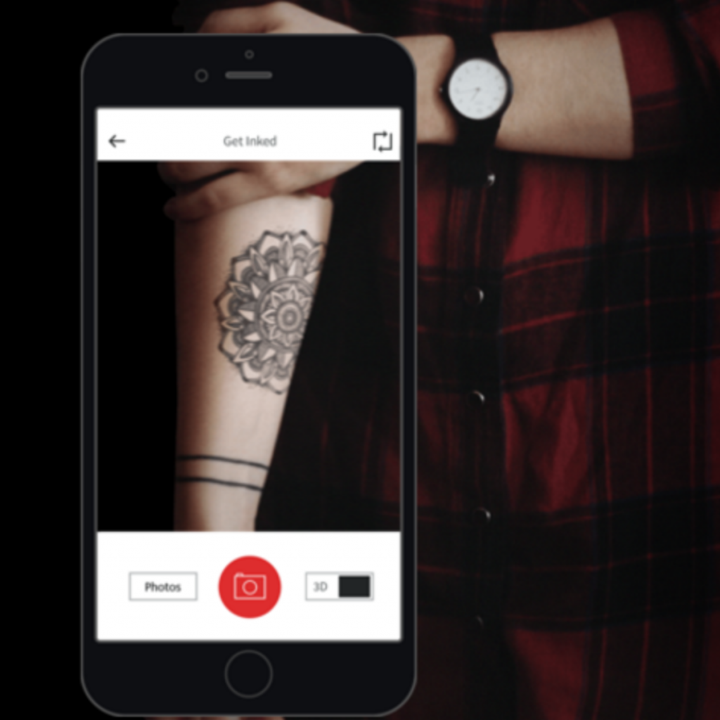 app simulador de tatuagem